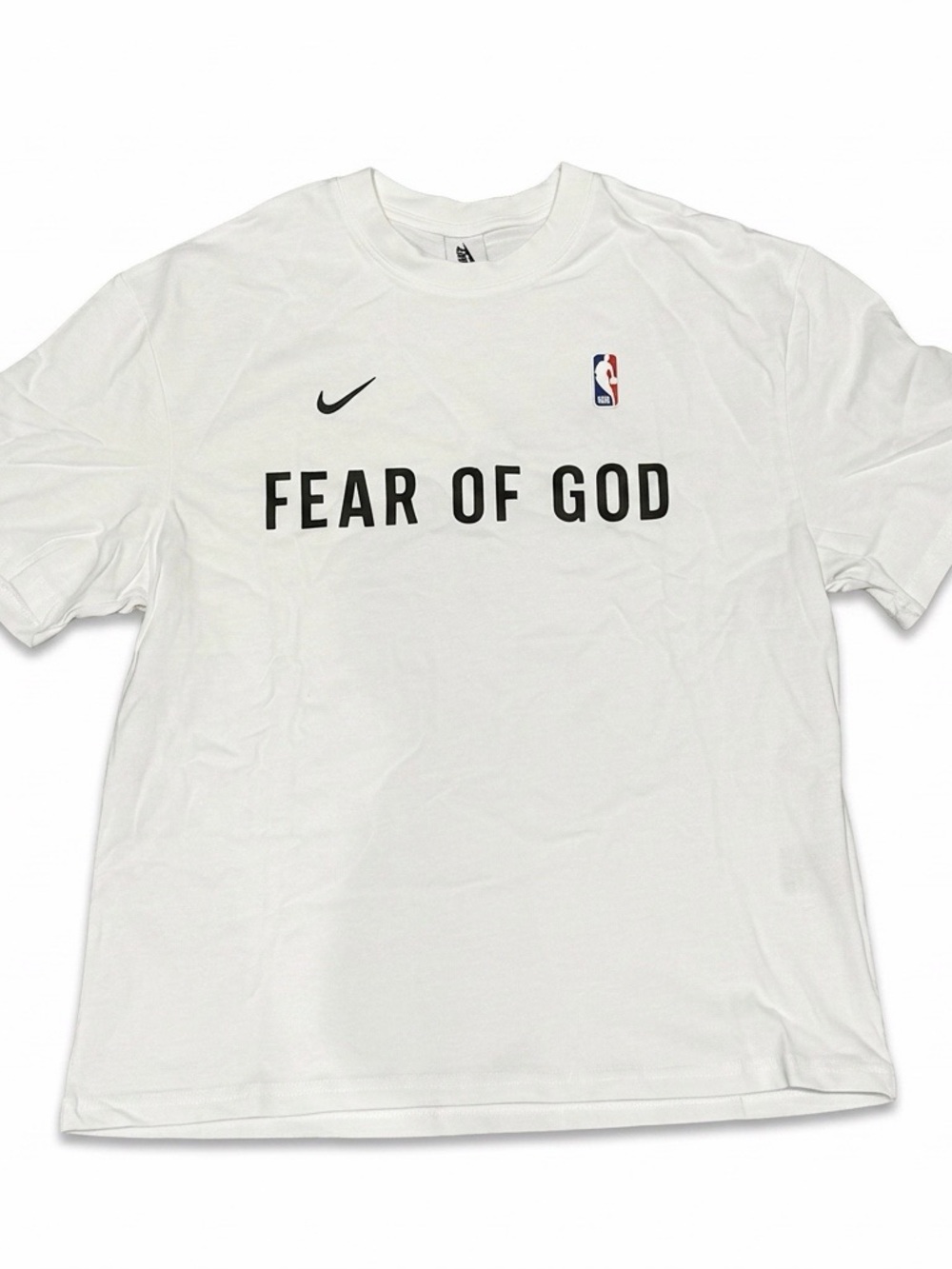 Nike x Fear of God Warm Up T-Shirt Sail Medium Like New